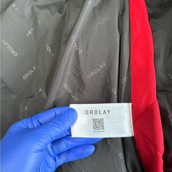 Orolay Thickened Down Jacket Red size large - Picture 12 of 15